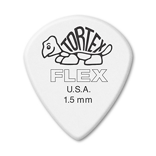 Jim Dunlop Tortex Flex Jazz III XL 1.5mm 72 Pack Guitar Picks (466R1.5) - 72 Pack 1.0mm BLUE