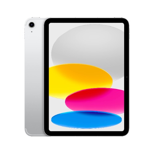 Apple 2022 iPad (10,9-tums, med Wi-Fi, 256 GB) - silver (Tionde generationen) - 64 GB - silver