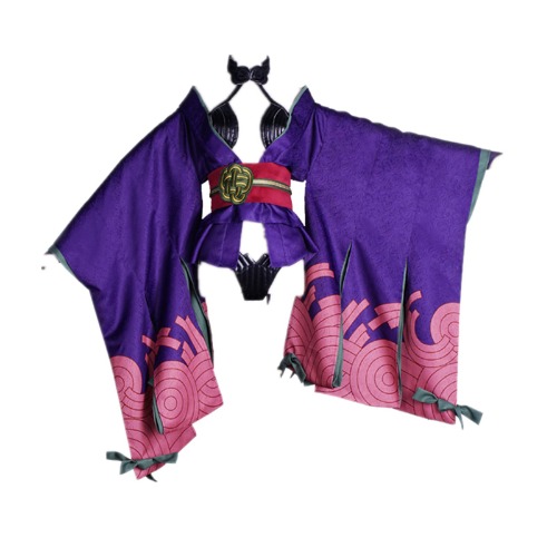Shuten Douji Costume for Cosplay Women Men festival Outfit Halloween Christmas Carnival Party Uniform - Female S