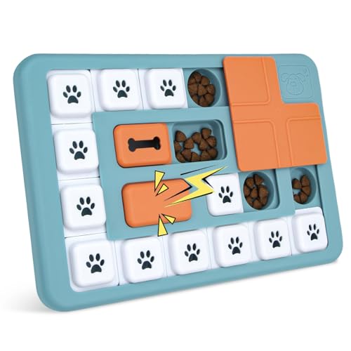 Macco Dog Puzzle Toys for Dogs, Interactive Dog Treat Puzzle for Large Medium Small Breeds, Dog Enrichment Toys for Mental Stimulation Brain Games - SL3