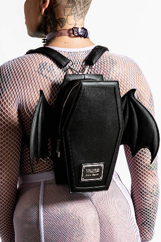 Sickly Sweet Backpack [B] | One Size / Black / 100% PU