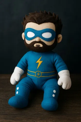 lightling superhero plushie