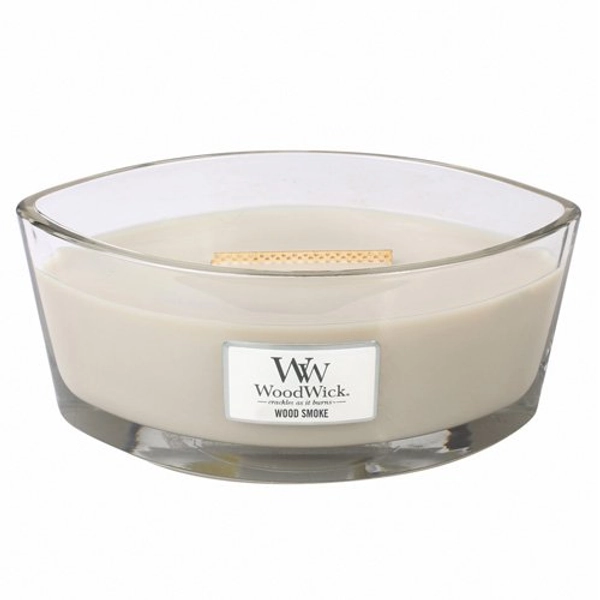 Wood Smoke HearthWick Flame Large Scented Candle by WoodWick