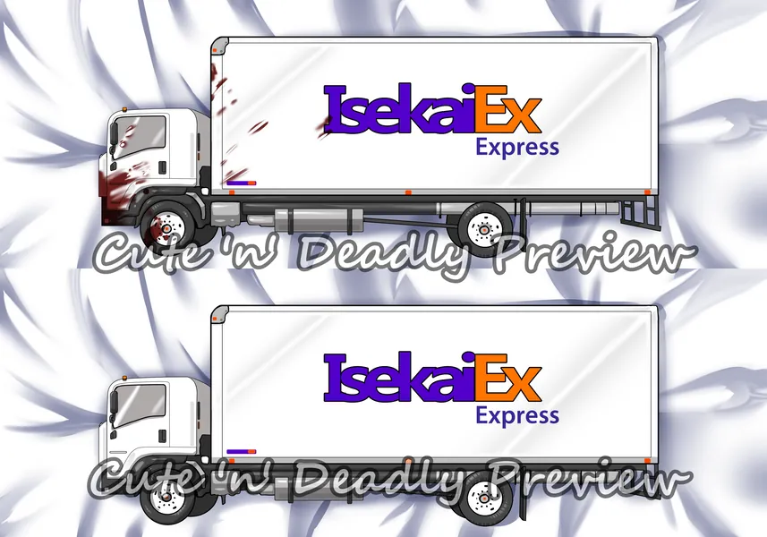Truck-kun Isekai Express Dakimakura