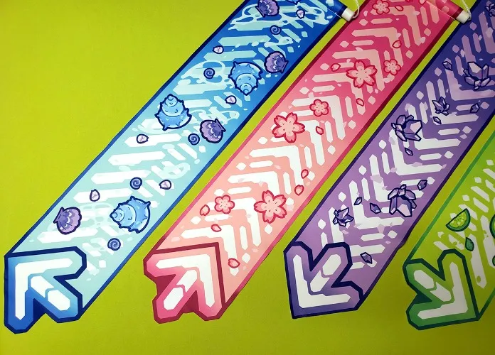 Rhythm Arrow Pin Banner