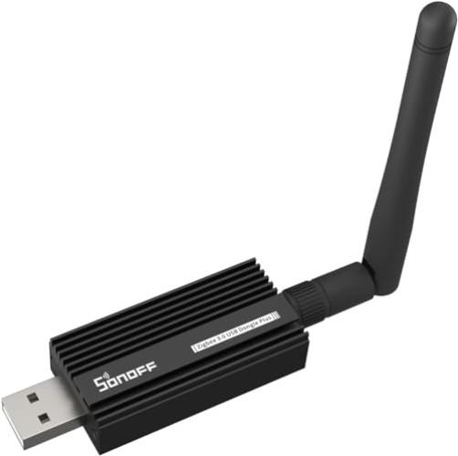 SONOFF Universal Zigbee 3.0 USB Dongle Plus ZBDongle E Gateway with Antenna for Home Assistant, Open HAB etc, Support Data Flow Control - Mini