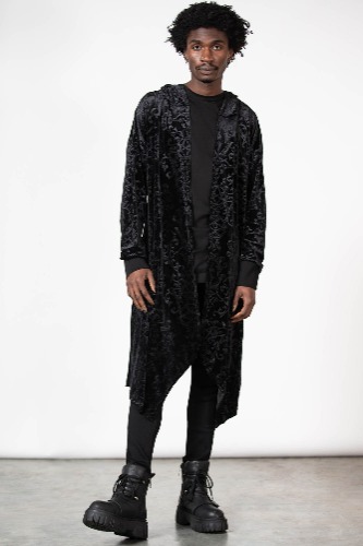 Blasphemia Longline Cardigan | S / Black