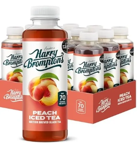 Harry Brompton's Ice Tea - 500ml (Pack of 12).