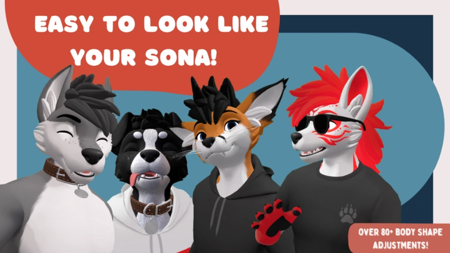 Winterpaw's VRChat and VTuber Canine