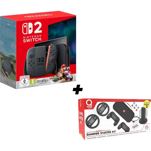 Nintendo Switch 2 + Mario Kart World + Accessories Pack