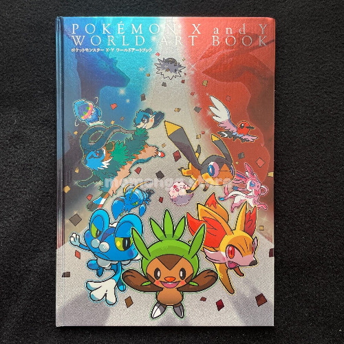Pokemon XY Reservation Bonus World Art book Pokemon Center Limited From Japan