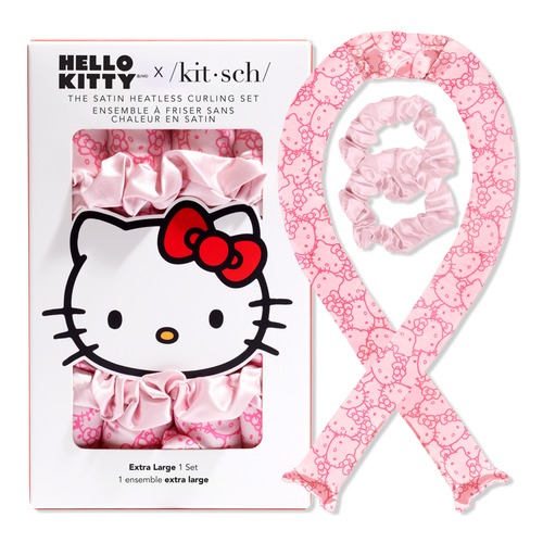 Hello Kitty x Kitsch XL Heatless Curling Set