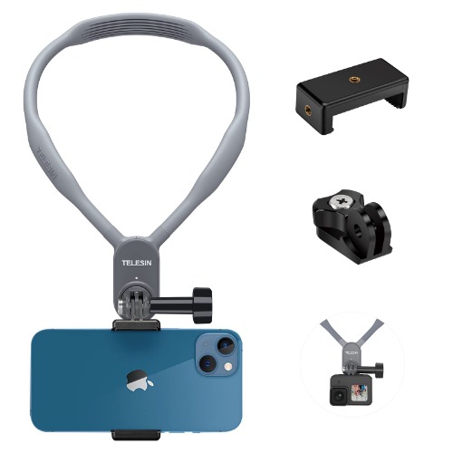 TELESIN Necklace Holder with Phone Clip