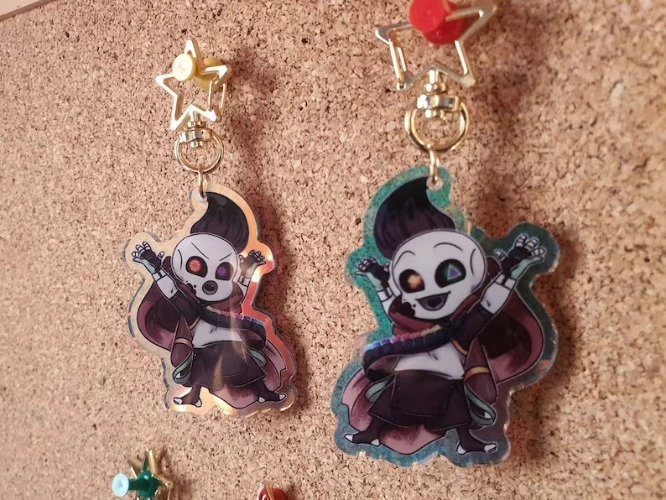 Chibi Ink Keychains