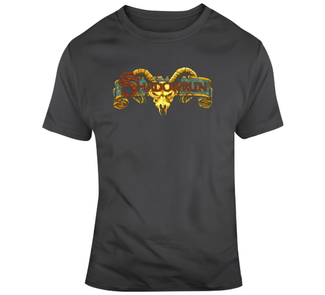 Retro  Game Shadowrun Video Game Fan T Shirt