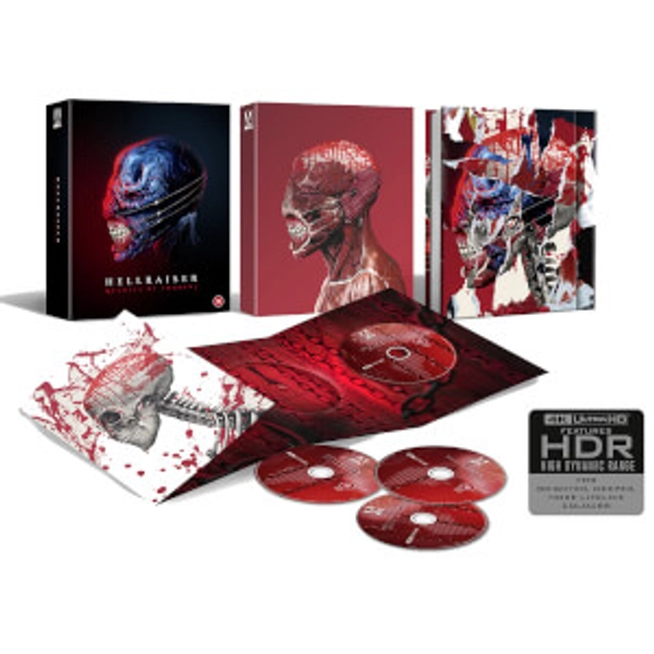 Hellraiser | Quartet Of Torment | Chatterer Slipcase | Arrow Store Exclusive | Limited Edition 4K UHD