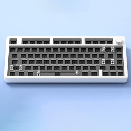 WhatGeek x LEOBOG Hi8 Wireless RGB Aluminum DIY Kit | Cool White (Spraying) / Barebones Keyboard Kit
