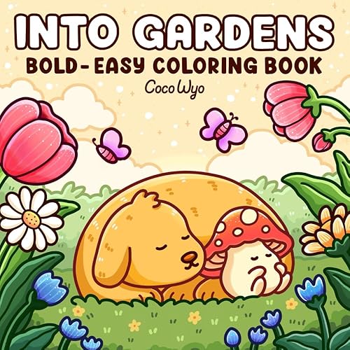 Coloring Book - Into Gardens