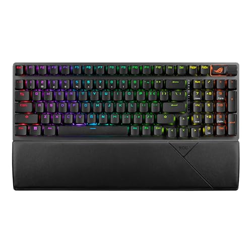 ASUS ROG Strix Scope II 96 Wireless Gaming Keyboard - NX Snow