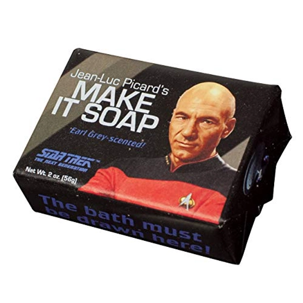 Star Trek Jean Luc Picard Make it Soap! - Made in the USA