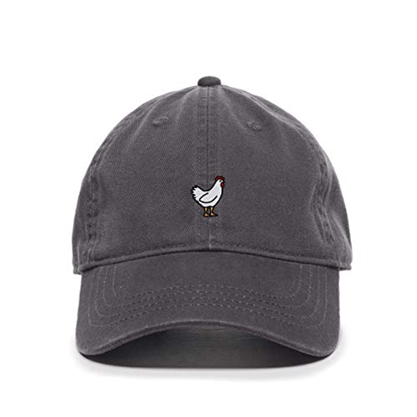Tech Design Chicken Baseball Cap Embroidered Cotton Adjustable Dad Hat