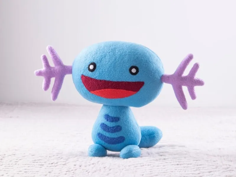 Wooper Pokemon Plush Custom Plush Toy Inspired by Wooper | Etsy