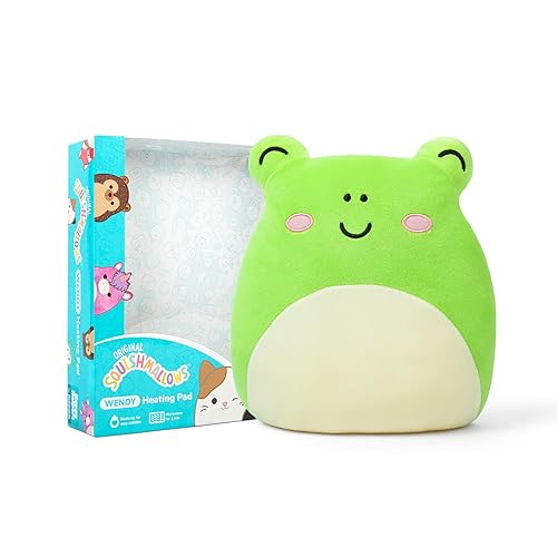 Squishmallows Wendy - Lavender Scented Heating Pad for Cramps by Relatable, Perfect Holiday Gifts and Stocking Stuffers for Girls - Wendy