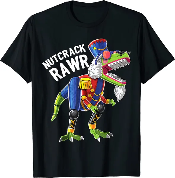 Christmas T Rex Dinosaur Nutcracker Shirt Nutcracker Gift T-Shirt