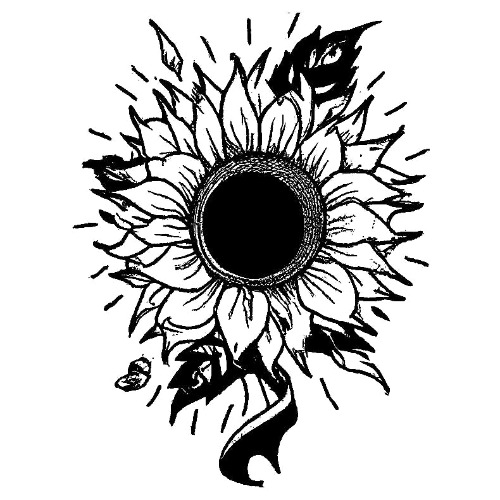 Sunflower in the Breeze - 3 x 3 in