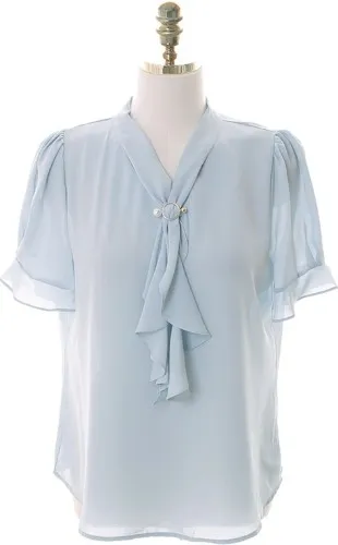 fiona Double Pearl Tie Sling Blouse | Blouses for Women | KOODING