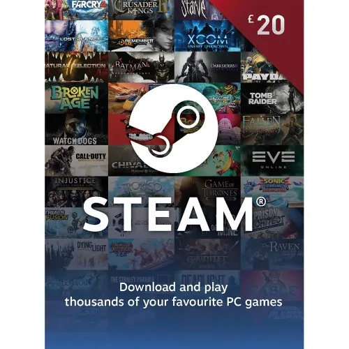 Steam £20 Gift Card