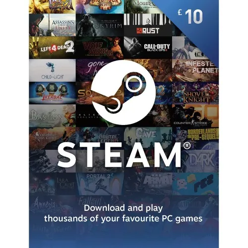 Steam £10 Gift Card