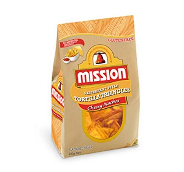 Mission Foods Mission Foods Cheesy Nacho Chips 230 g