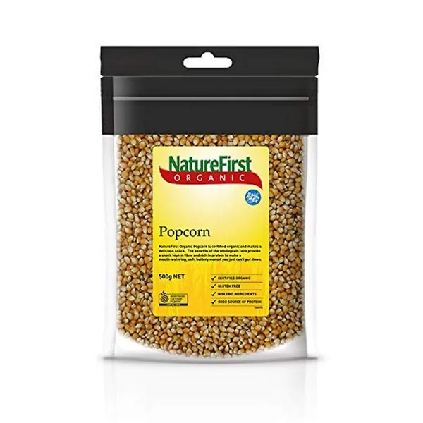 NatureFirst Organic Popcorn, 500 g