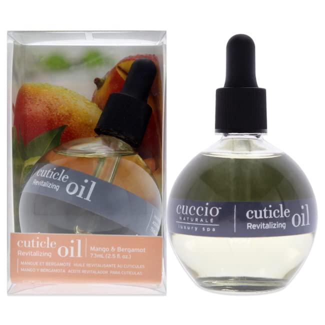 Cuccio Naturale Revitalising Cuticle Oil (75ml) 2.5oz Mango & Bergamot