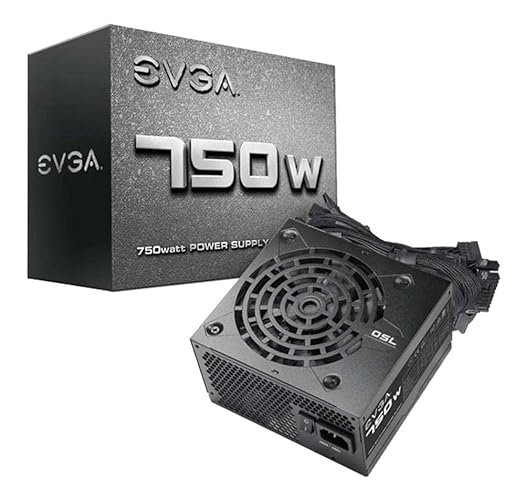 EVGA 750 N1, 750W, 2 Year Warranty, Power Supply 100-N1-0750-L1 - 750W - Power Supply