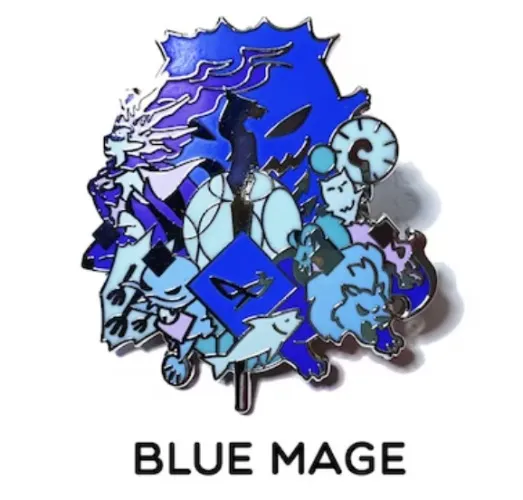 Blue Mage FFXIV Job Enamel Pin