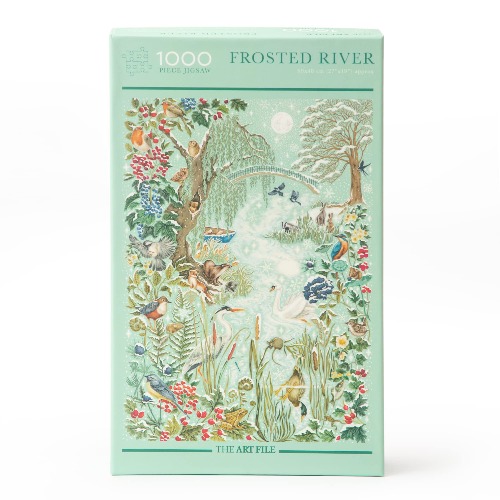 Frosted River 1000 Piece Jigsaw for Adults & Children