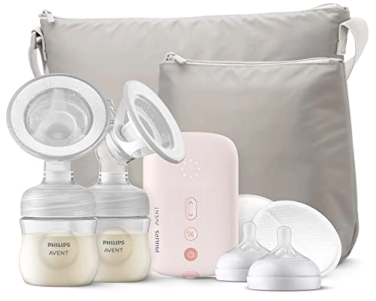 Philips Avent Double Electric Breast Pump with Natural Motion technology, SCF393/62
