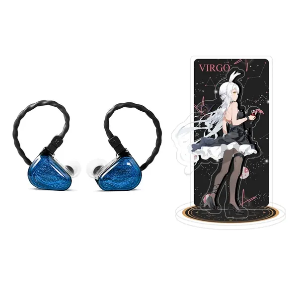 TRUTHEAR x Crinacle Zero Earphone Dual Dynamic Drivers in-Ear Earphone with 0.78 2Pin Cable Earbuds (Zero with Virgo) - ZERO with VIRGO