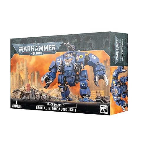 Games Workshop - Warhammer 40,000 - Space Marines: Brutalis Dreadnought, Blue