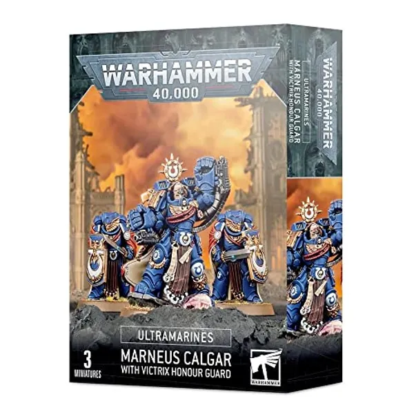 Games Workshop Warhammer 40k - Ultramarines Marneus Calgar avec Garde d'Honneur Victrix