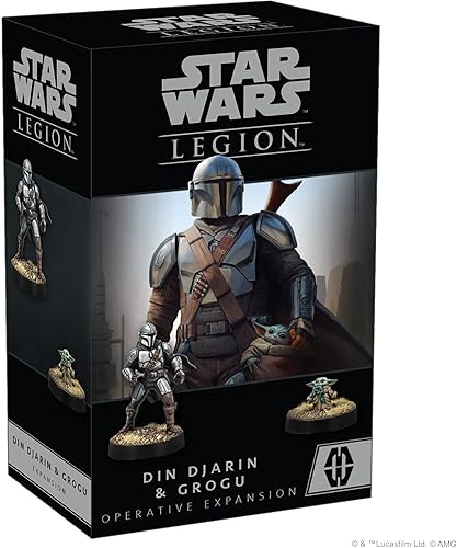Atomic Mass Games Star Wars Legion Din Djarin & Grogu Operative Expansion
