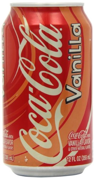 Coca Cola Vanilla Flavoured Drink 355 ml (Pack of 12)