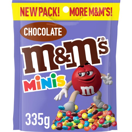 M&M's Milk Chocolate Minis Snack & Share Bag 335g