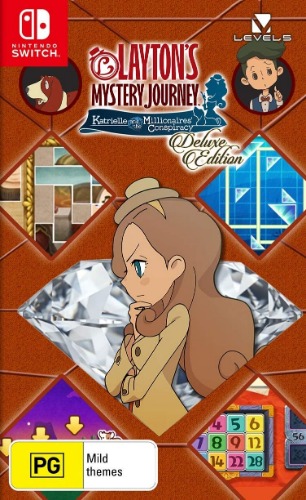 Laytons Mystery Journey Katrielle and the Millionaires Conspiracy Deluxe Edition - Nintendo Switch