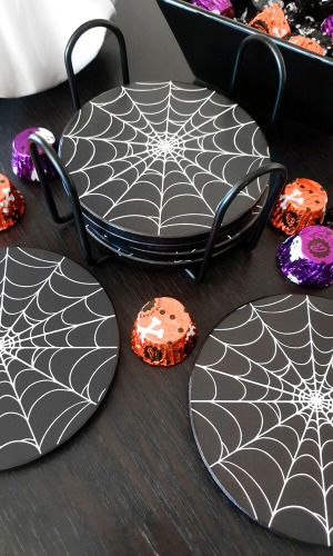 Web Of Nightmares | COASTER SET