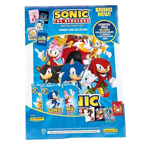 Panini Sonic ‘Gotta Go Fast’ Trading Card Collection-Starter Pack - Starter Pack