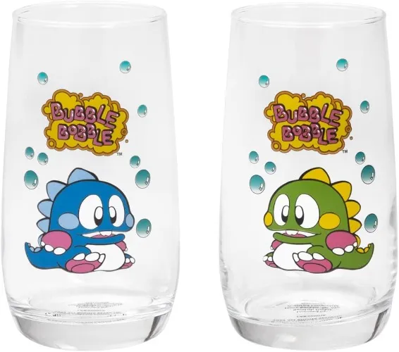 ITEMLAB Bubble Bobble Bub & Bob Tumblers, Set of 2