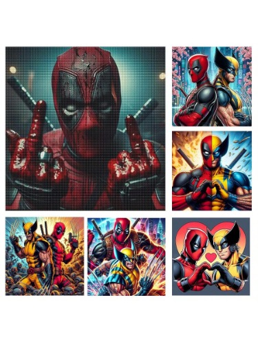 Deadpool Diamond Painting Kit